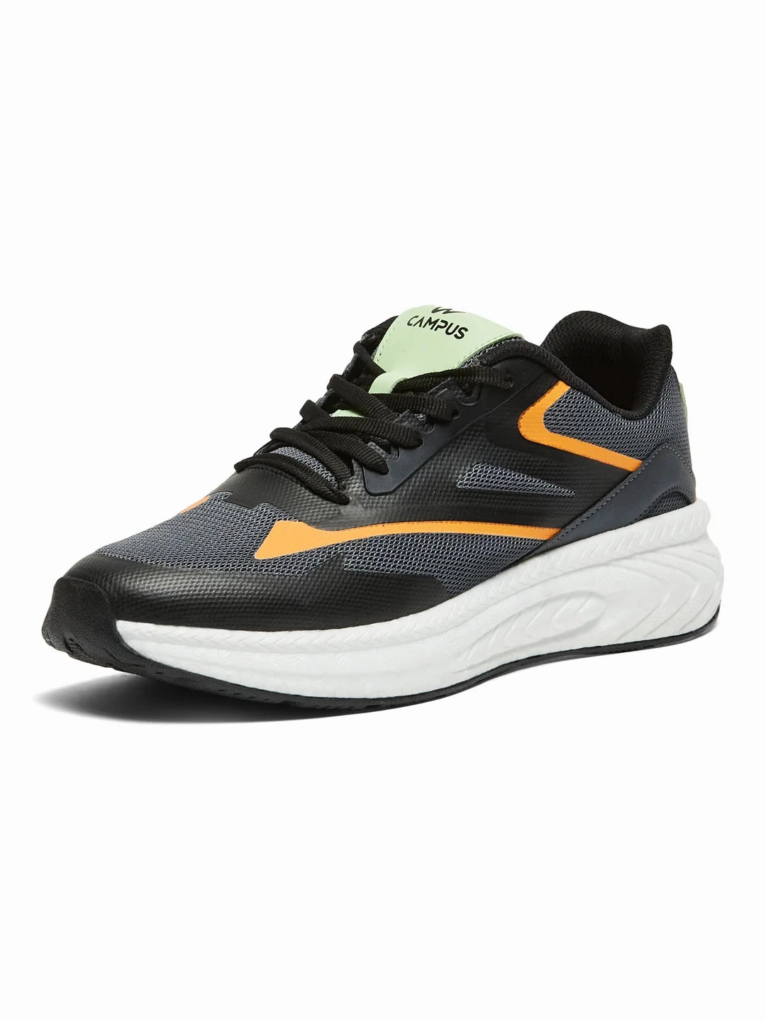 JIVE Grey Men's Running Shoes Run Swift 3 Road Running Shoes