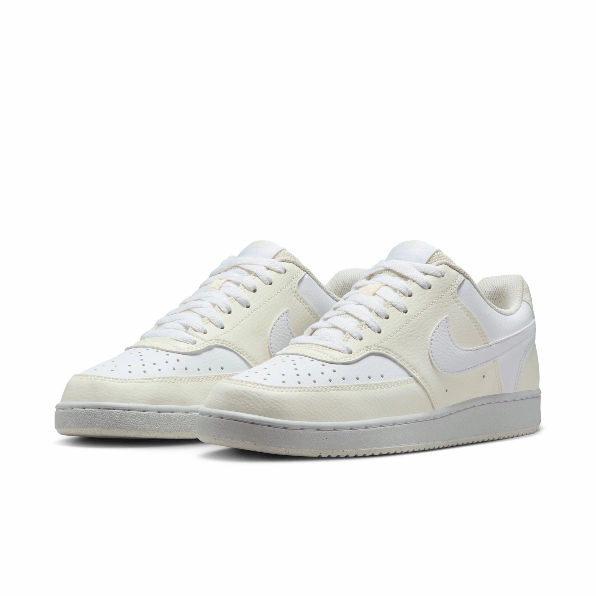 Nike Court Vision Low Next Nature Shoes - Soft Pearl/White Asics Gel Peake 6 Cricket Shoes