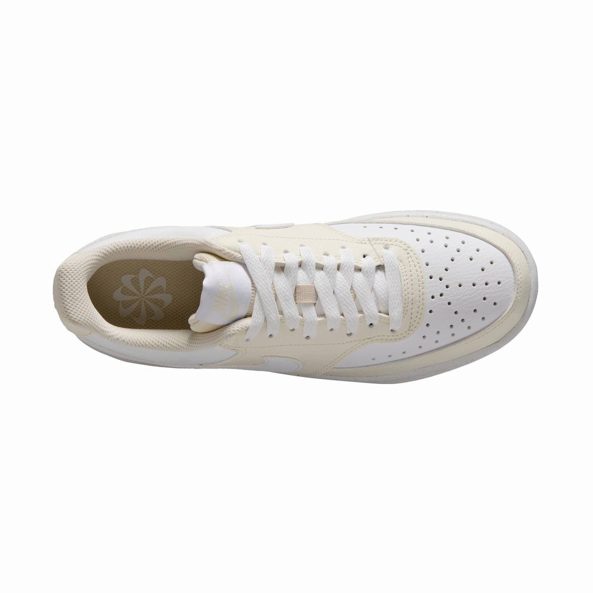 Asics Skate Shoes Sale Nike Court Vision Low Next Nature Shoes - Soft Pearl/White