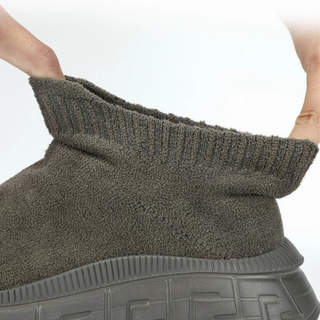 Flat And Wide Feet Shoes GRW Orthopedic Men Sock Shoes Comfort Lightweight Anti-skid Casual Walking Shoes