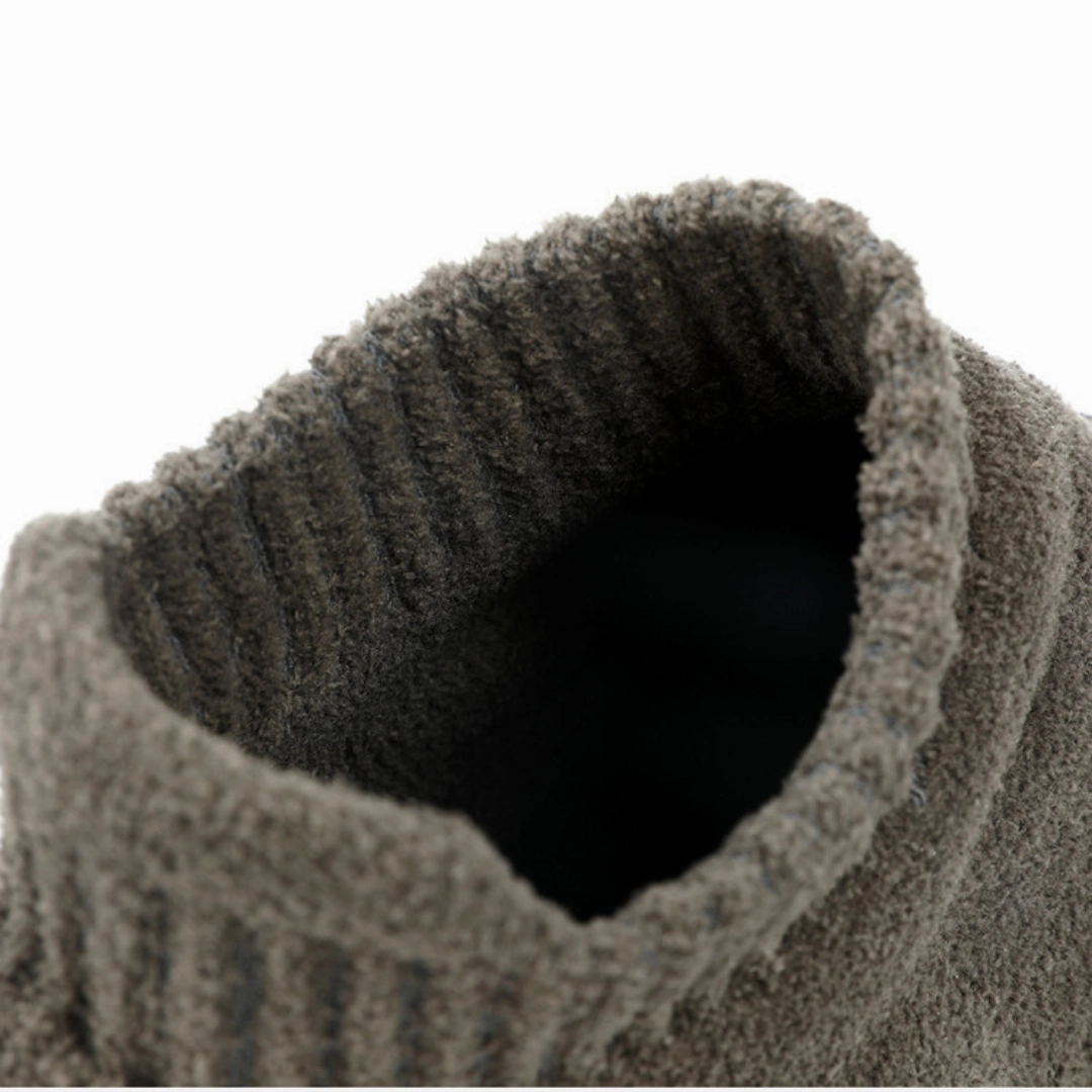 GRW Orthopedic Men Sock Shoes Comfort Lightweight Anti-skid Casual Walking Shoes Calf Pain After Wearing Flat Shoes