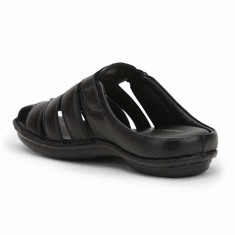 Kuromi House Slippers Healers Formal Sandal For Men (Black) ER-54 By Liberty