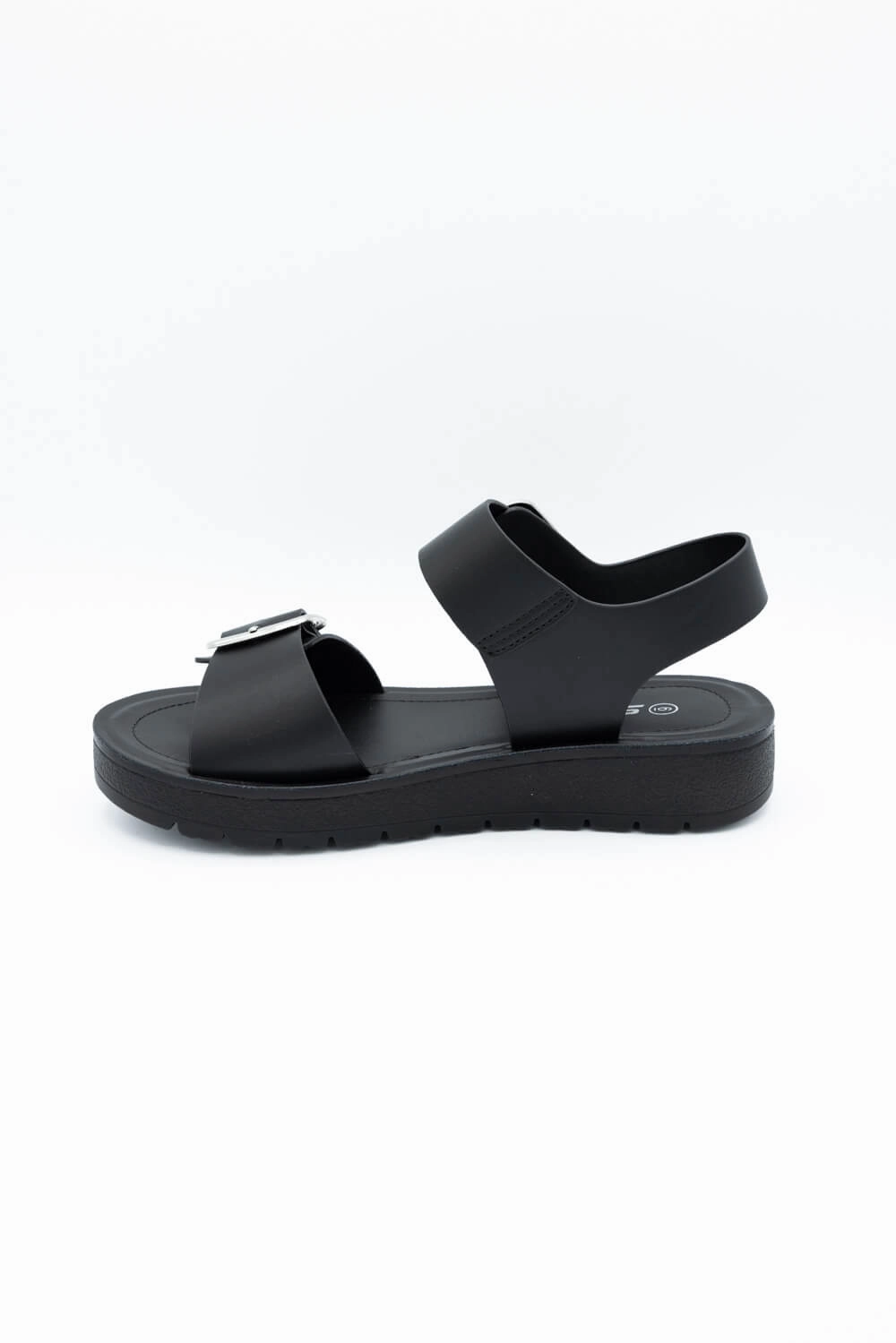 Summer Sandals Clearance Sale Soda Jackie Platform Sandals for Women in Black | JACKIE-S BLACK