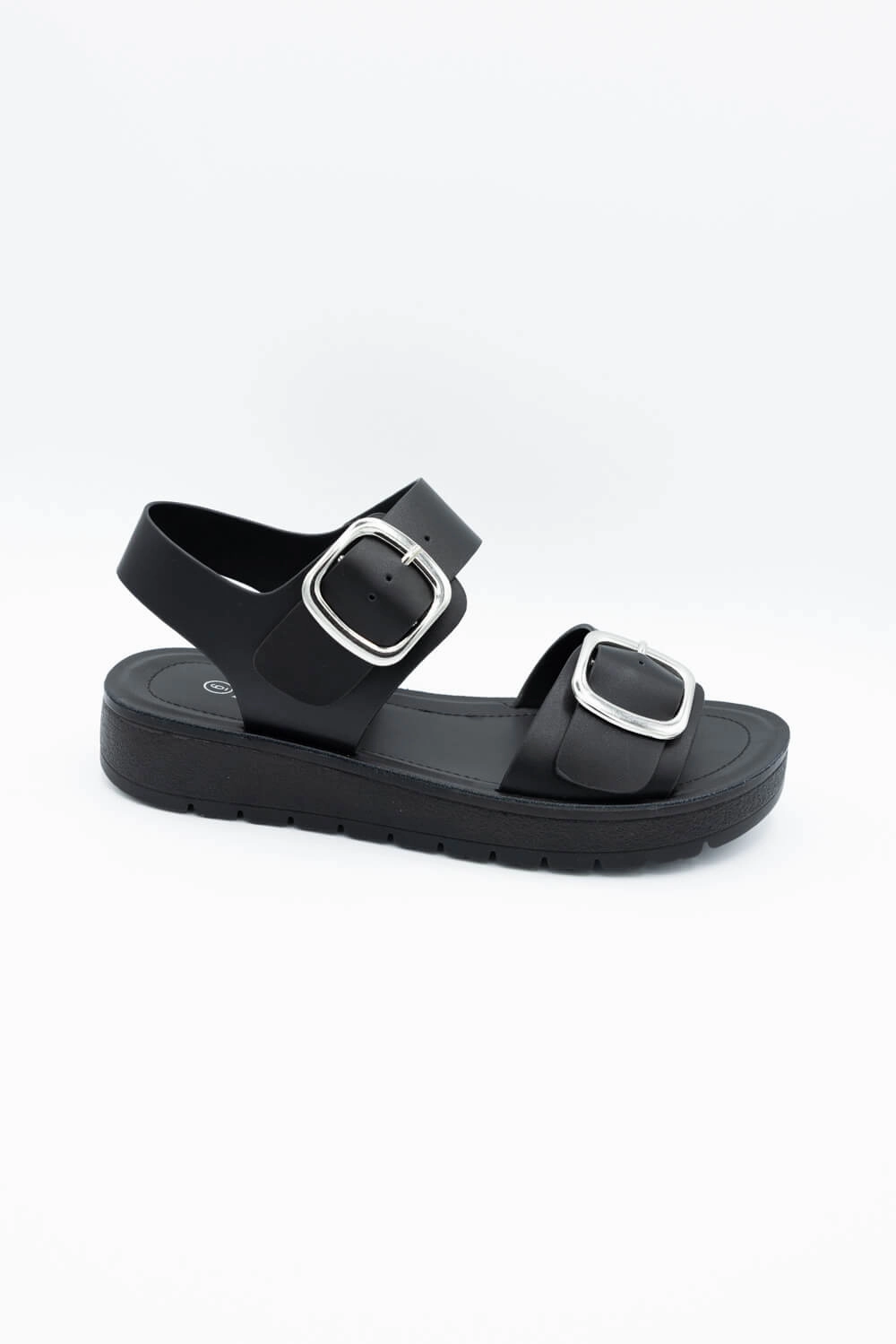 Best Orthotic Sandals Soda Jackie Platform Sandals for Women in Black | JACKIE-S BLACK