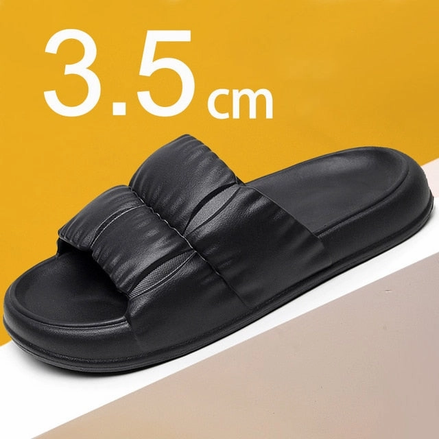 Soft Sole Cloud Slippers Summer Beach Thick Accupressure Slippers