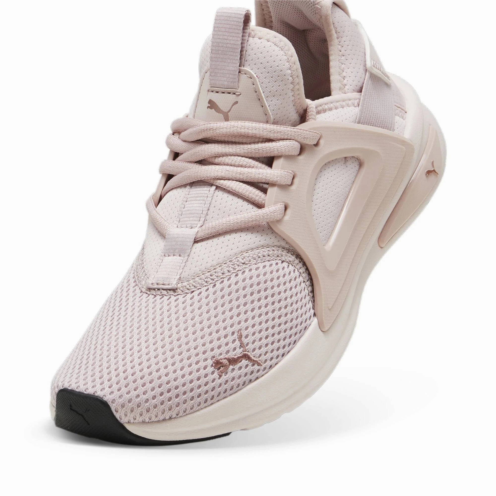 .PUMA SOFTRIDE ENZO EVO WOMENS - MIST/ROSE GOLD  -(378068 22) - MSV - R1L3 Puma Plaid Shoes