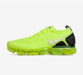 180 Sneakers Nike Air Vapormax Flyknit 2 Volt Shoes Sneakers Men Sale Size US 7, 8, 8.5, 9, 10, 11