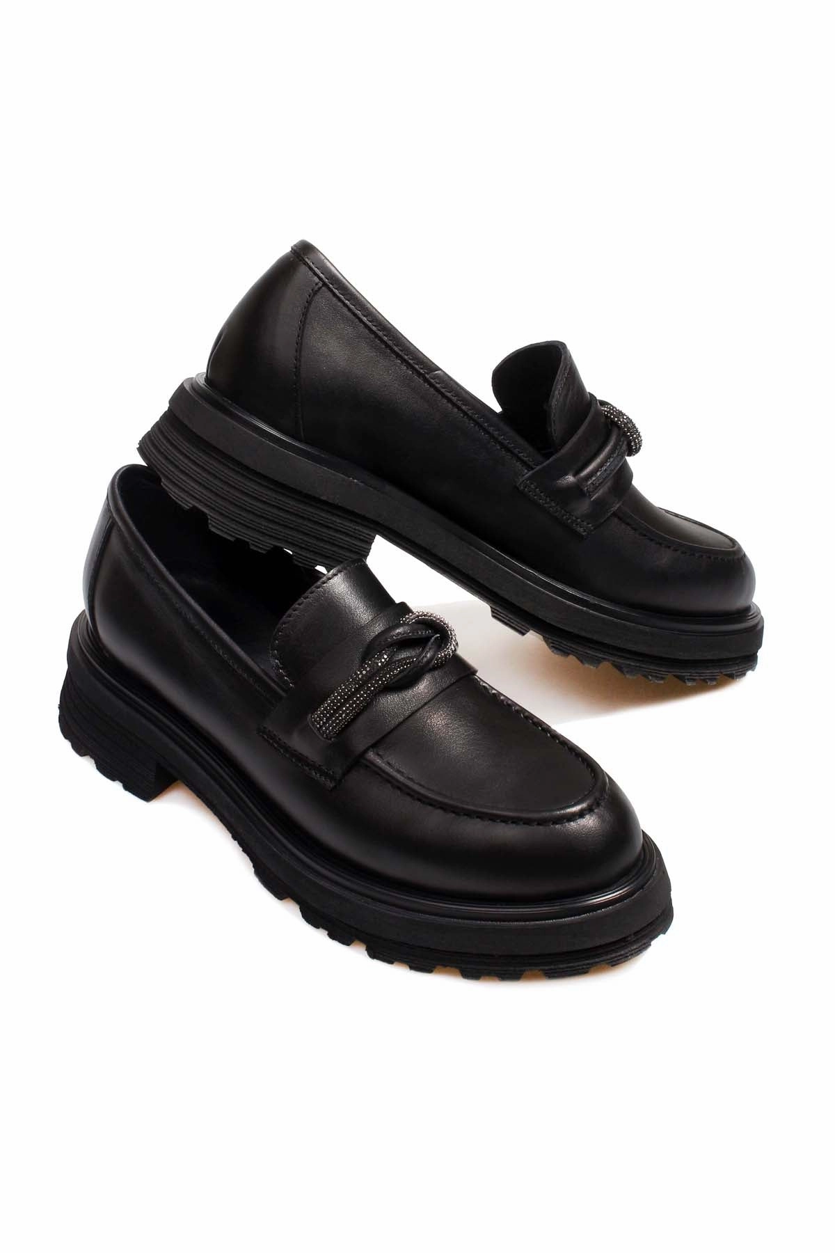 FST Genuine Leather Women's Casual Shoes 965ZA3100 Black - West Allis Reddit Business Casual Shoes