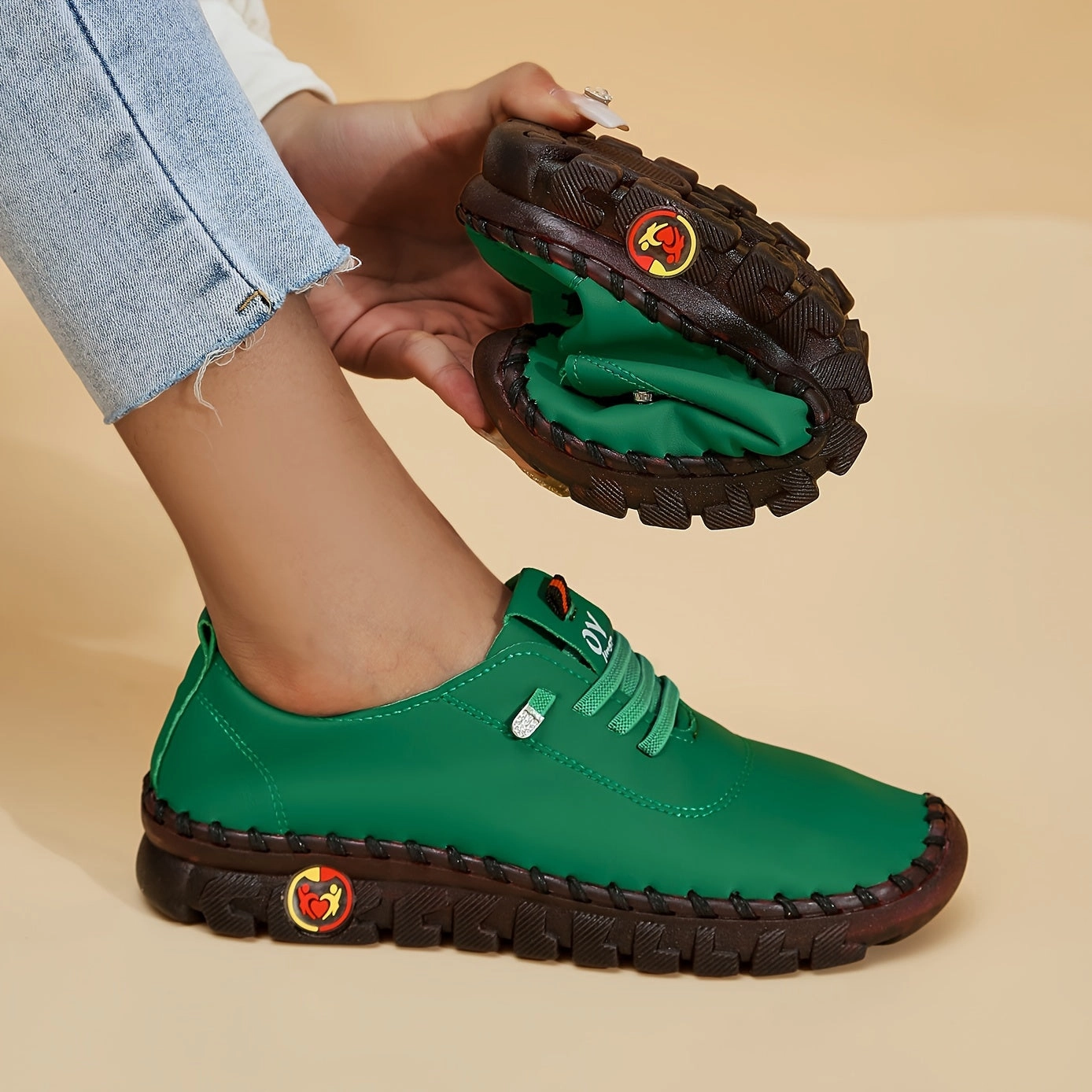 Women's Yellow SlipOn Sneakers Comfy NonSlip For Summer And AllSeasons Ecco Casual Hybrid Golf Shoes