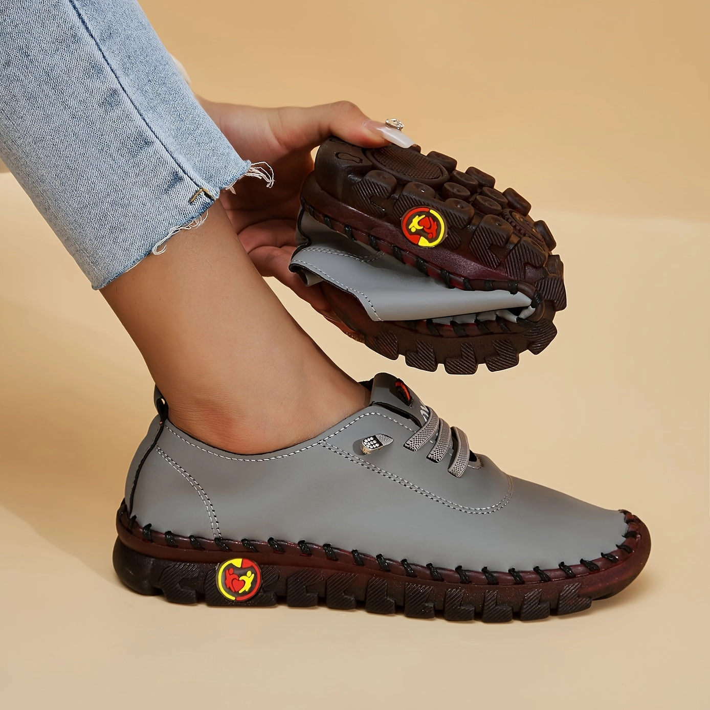 Women's Yellow SlipOn Sneakers Comfy NonSlip For Summer And AllSeasons Casual Shoes Cloud 5