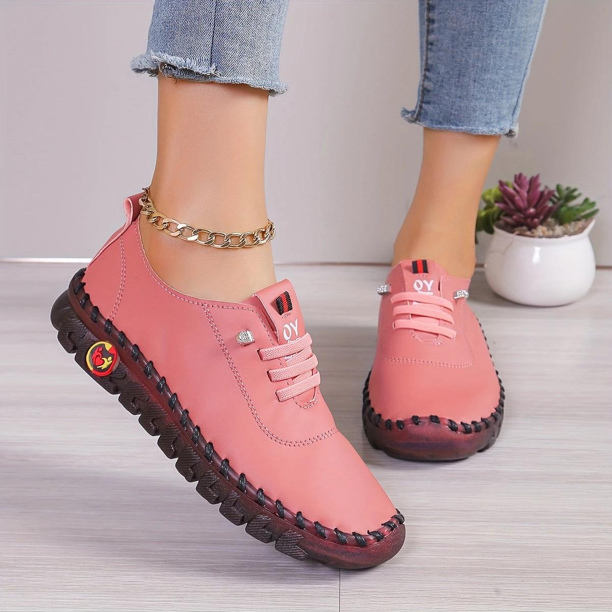 Women's Yellow SlipOn Sneakers Comfy NonSlip For Summer And AllSeasons Smart Casual Suede Shoes