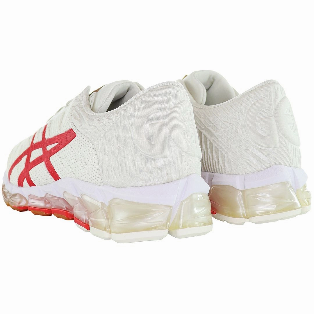 Asics Gel-Quantum 360 5 Womens Cream/Red Trainers Best Asics Running Shoes Review