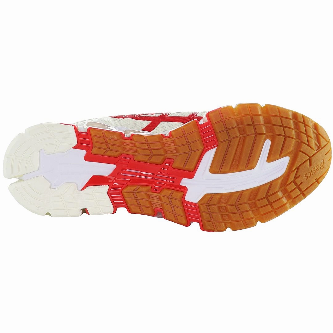 Asics Gel-Quantum 360 5 Womens Cream/Red Trainers Best Asics Shoes For High Arches