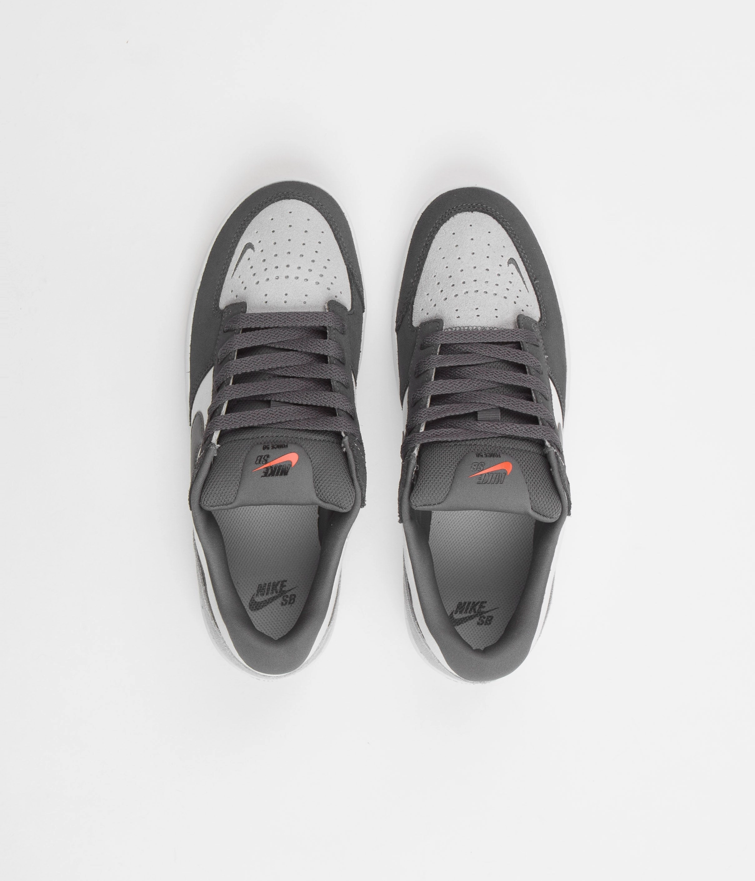 Buy Asics Shoes Near Me Nike SB Force 58 Shoes - Dark Grey / Dark Grey - White - Wolf Grey