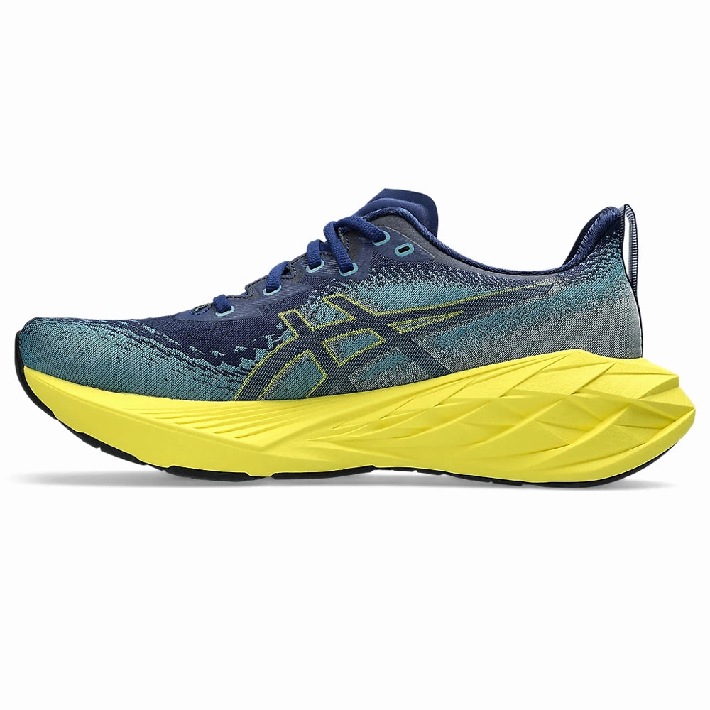 ASICS NOVABLAST 4 MEN'S (BLUE EXPANSE/ BLUE TEAL) RUNNING SHOES Best Asics Shoe For Standing All Day