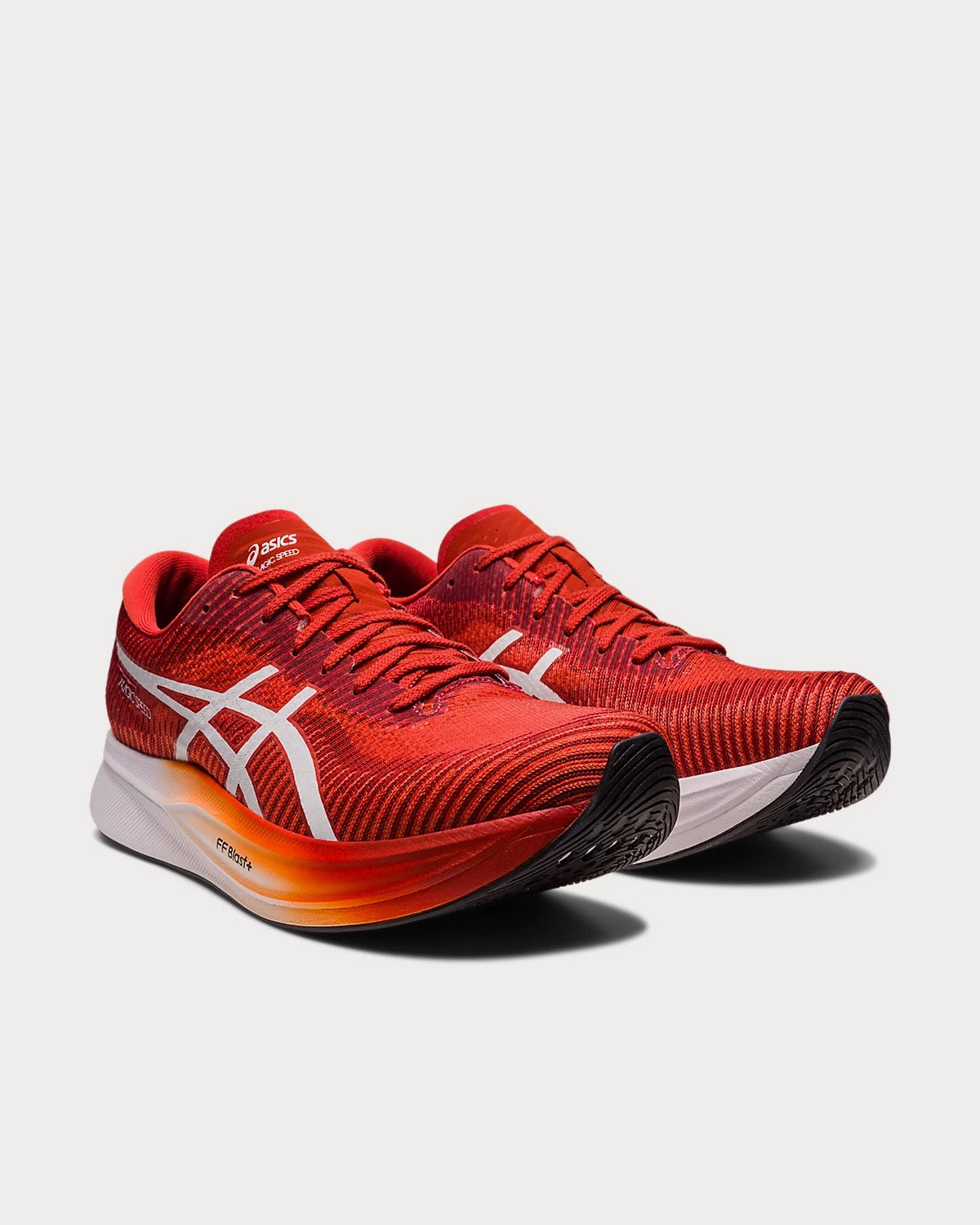 Best Asics Dad Shoes Magic Speed 2 Spice Latte / White Running Shoes