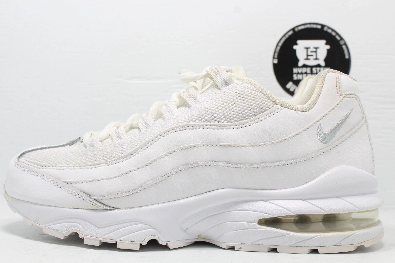 Asics Shoes Brand Nike Air Max 95 Recraft Triple White (GS) Size 6 Women's Size 7.5