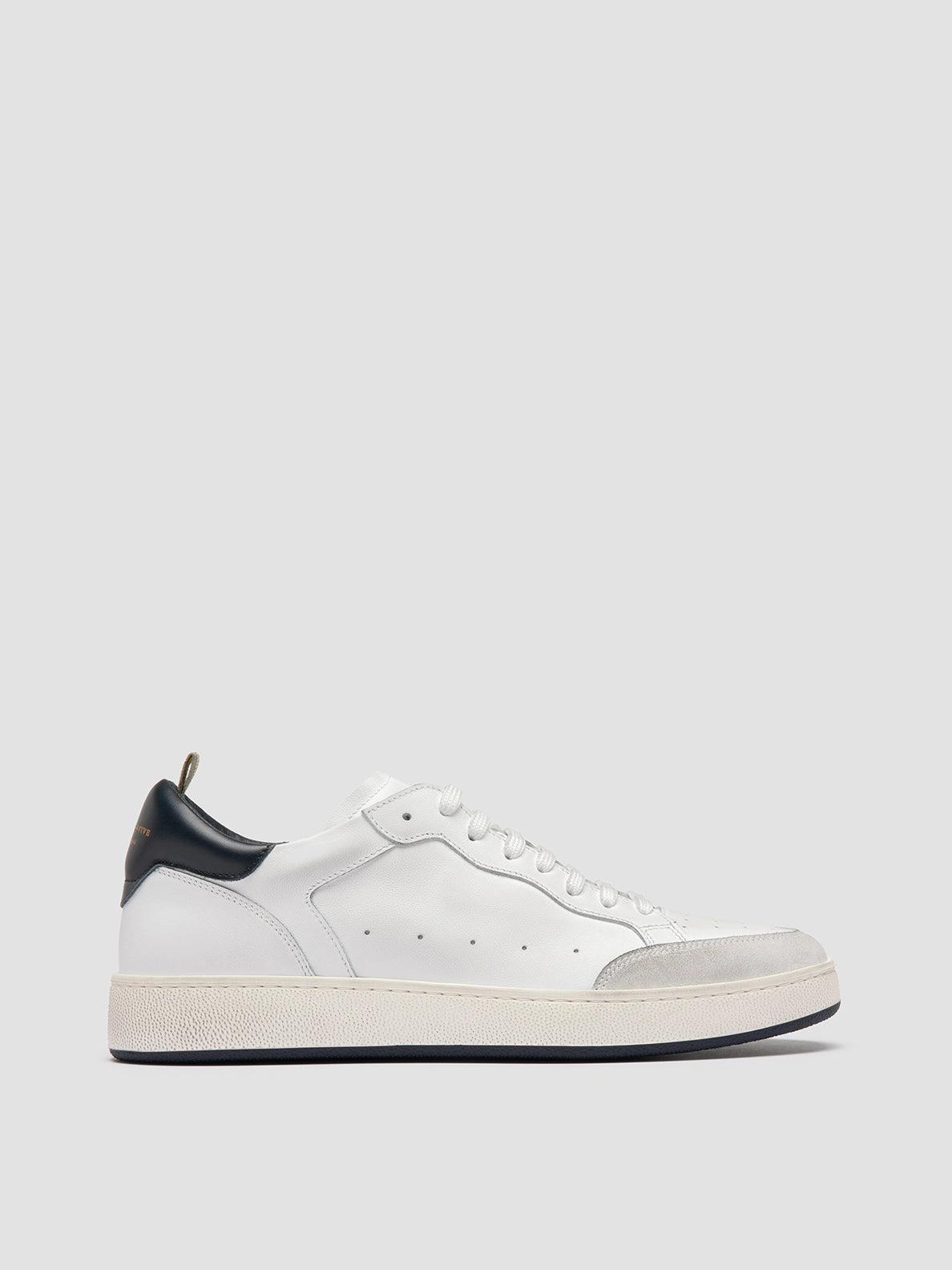 THE ANSWER 007 - White Leather and Suede Low Top Sneakers Balenciaga Arena Sneakers