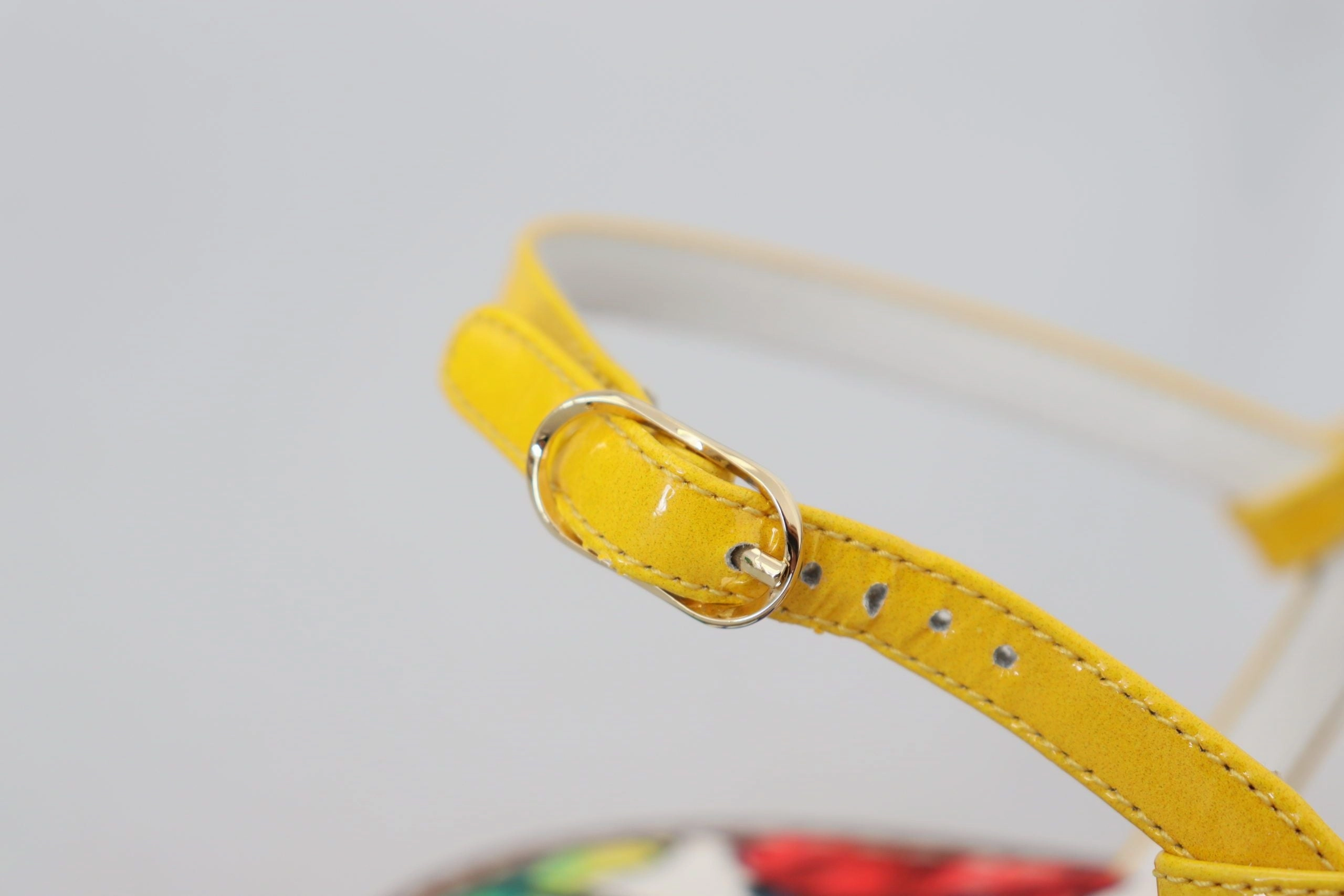 Dolce & Gabbana Multicolor Majolica Crystal Sandals Flip Flop Shoes Shoes Transform From Flats To Heels