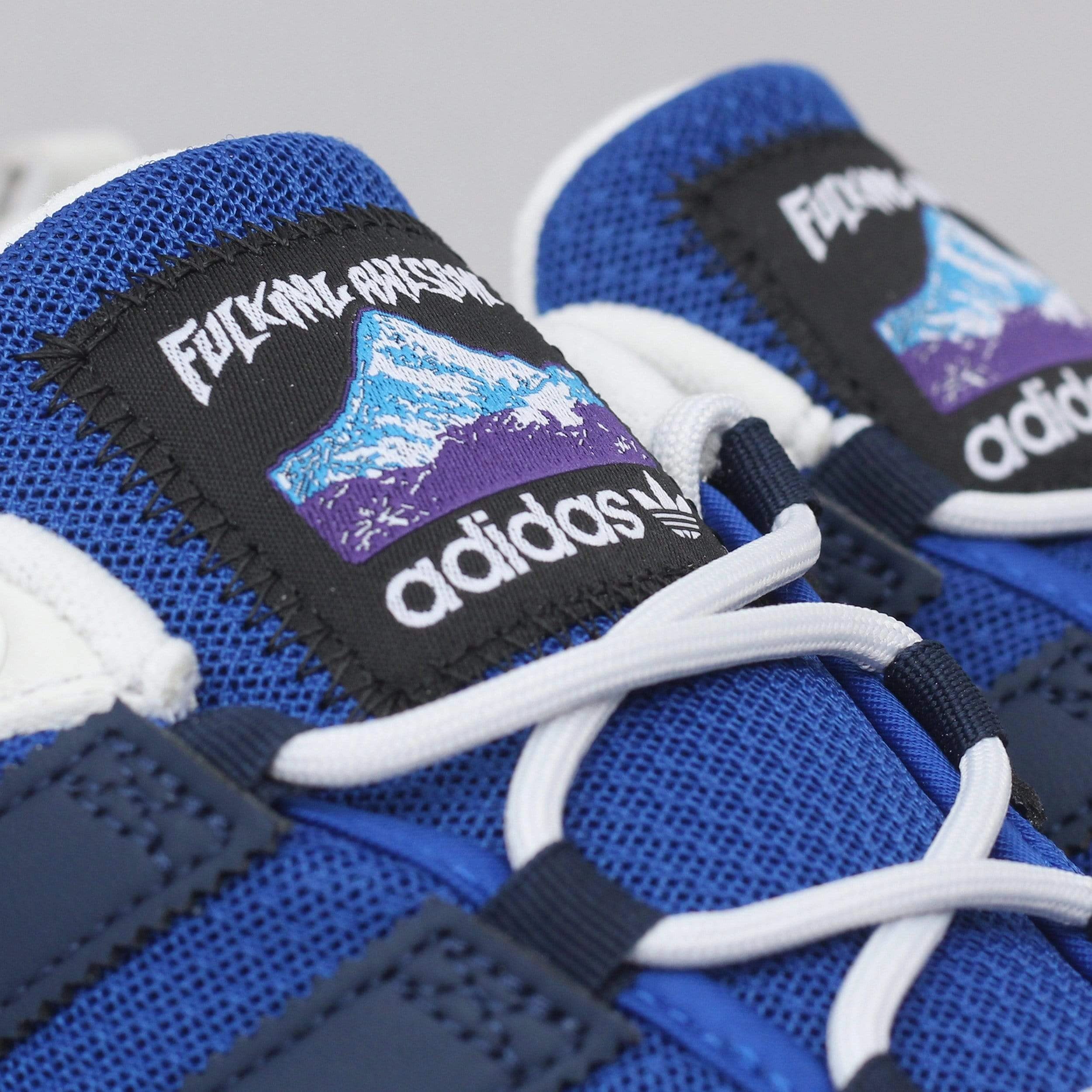 adidas FA Experiment 1 Shoes Crystal White / Collegiate Navy / Collegiate Royal Adidas Ortholite Shoes