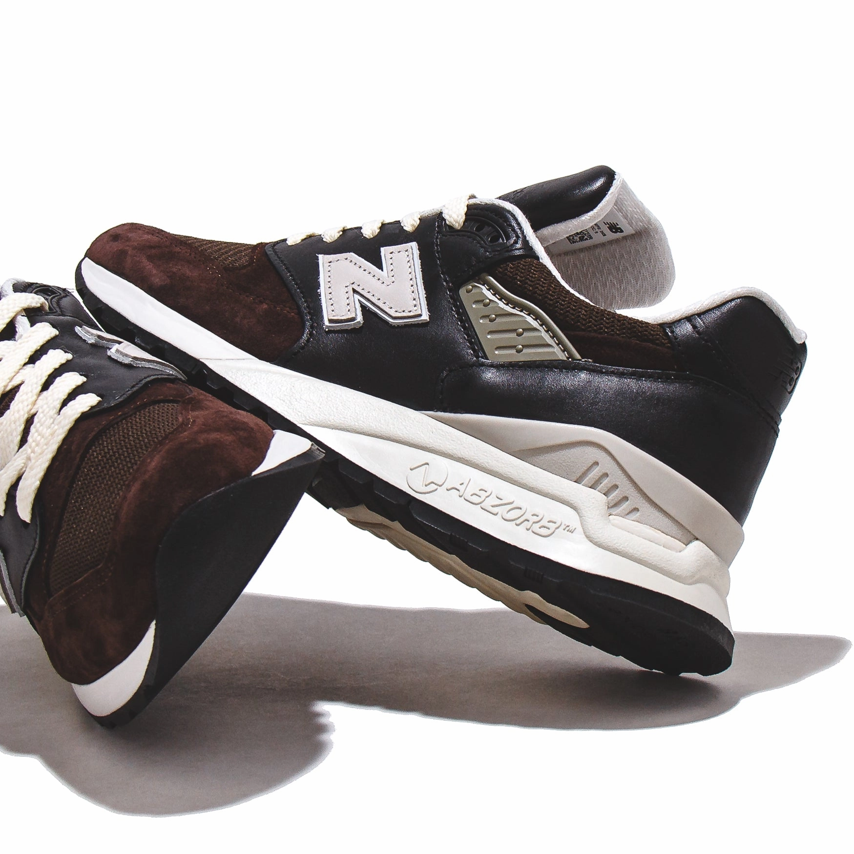 Gray New Balance Baseball Cleats New Balance Unisex 998 Black Made In USA U998RE