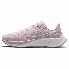 Nike WMNS AIR Zoom Pegasus 38_Champagne/White-Barely Rose-Arctic Pink_CW7358-601, 6 UK (8 US) Trail Run Shoes