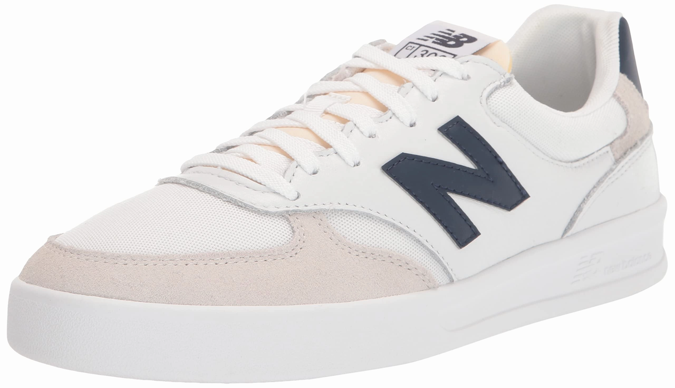 All White New Balance Women New Balance Mens' CT300 V3 Low Top Court Sneakers