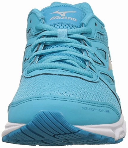 Free Run 5.0 Shoes Mizuno Women R6A4B13, Synchro Md (W) Blue/Silver Running Shoes-4 UK/India (36.5 EU) (J1GF161803)