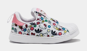 Hello Kitty Superstar 360 Infant Toddler Lifestyle Shoes (White) Adidas Original Campus 00s Casual Shoe