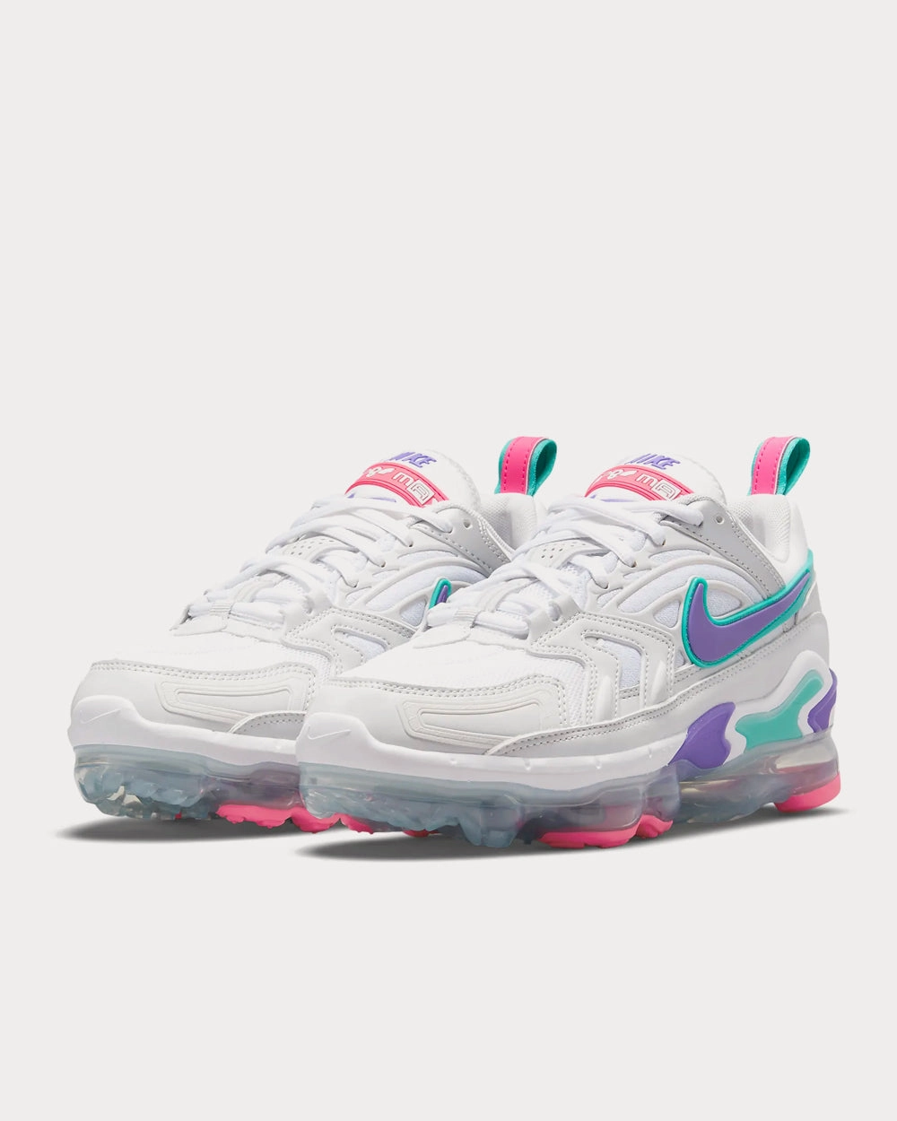 Air VaporMax EVO Photon Dust / White / Hyper Pink / Hyper Grape Low Top Sneakers Asics Structured Shoes
