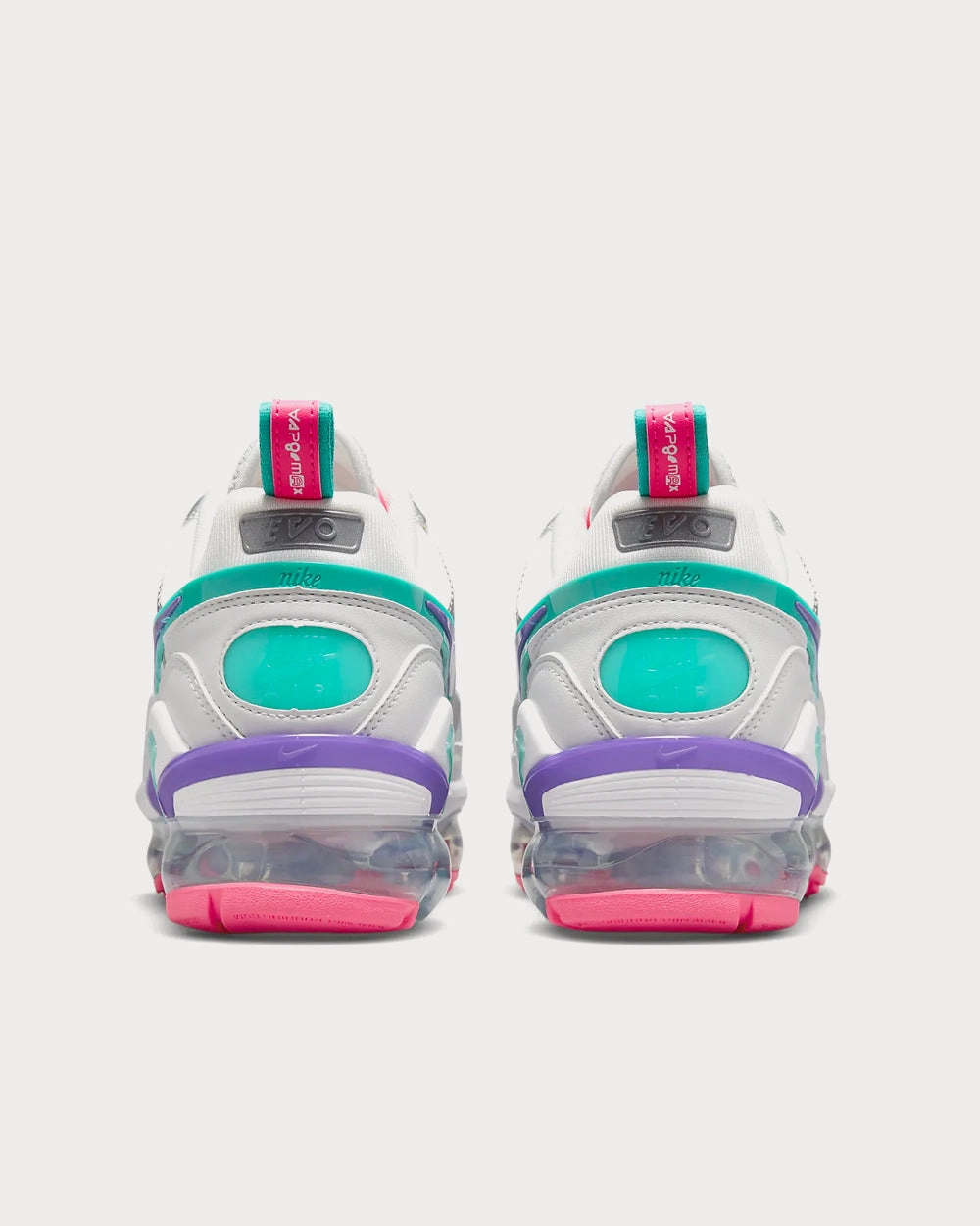 Asics Shoes For Gym Air VaporMax EVO Photon Dust / White / Hyper Pink / Hyper Grape Low Top Sneakers