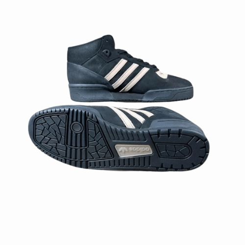Adidas Rivalry Mid 001 'Core Black Ash Pearl' Mens Shoes Adidas Hu Shoes