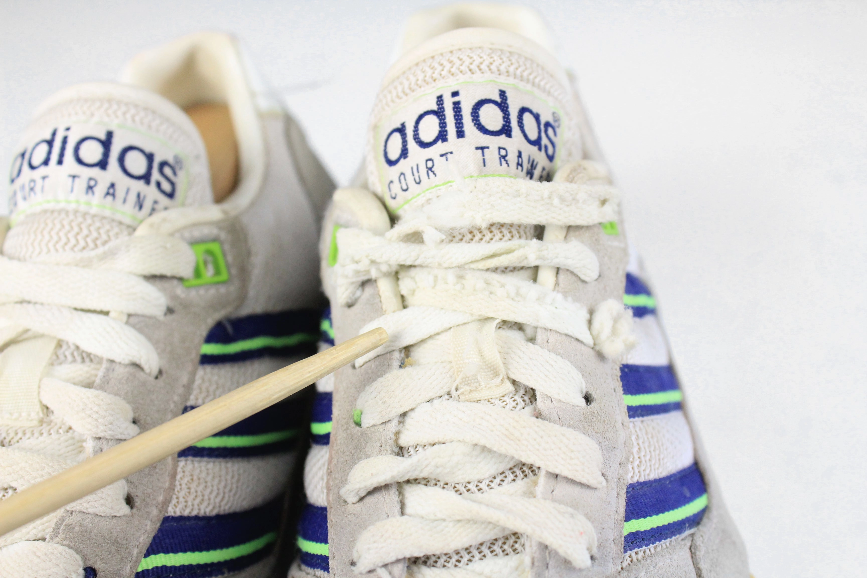 Adidas Harden Shoes Vintage Adidas Court Trainer Sneakers Women's US 7.5