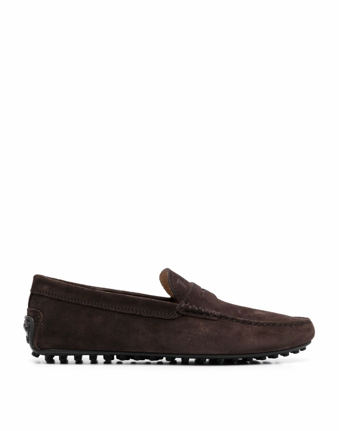 Tod's Gommino City Gommino Driving Shoes in Suede Style Loafers