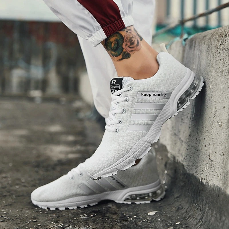 Nb Running Shoes Men's Breathable Sneakers Air Cushion Running Shoes