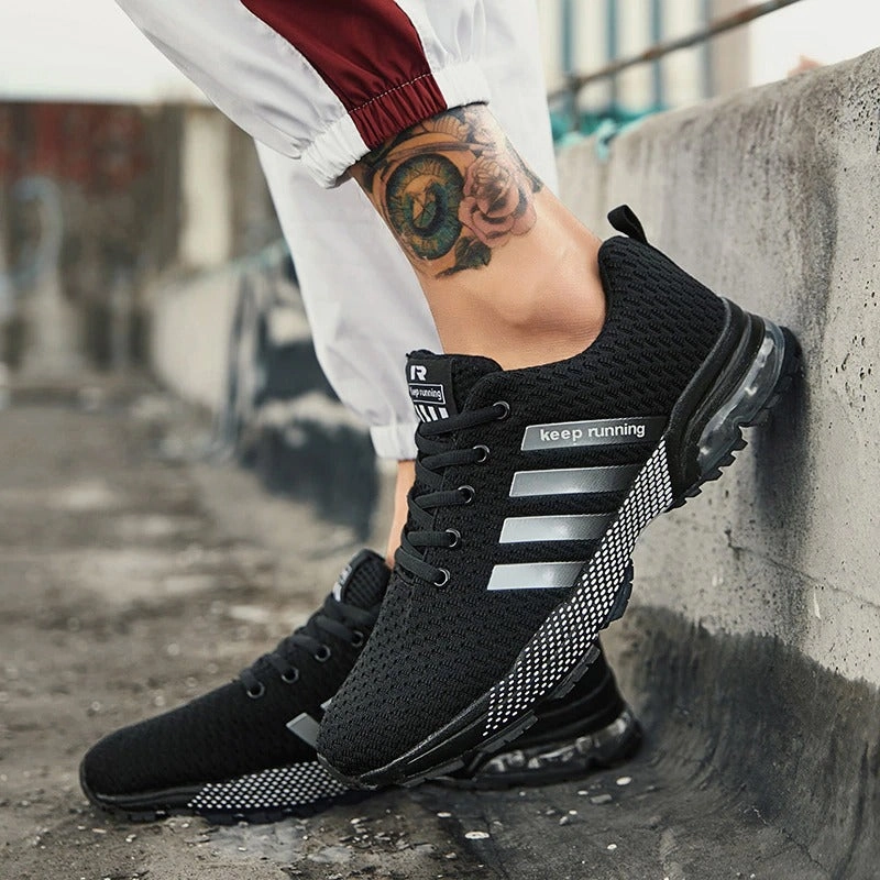 Men's Breathable Sneakers Air Cushion Running Shoes