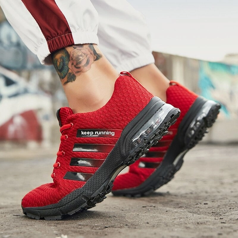 Best Running And Walking Shoes Men's Breathable Sneakers Air Cushion Running Shoes