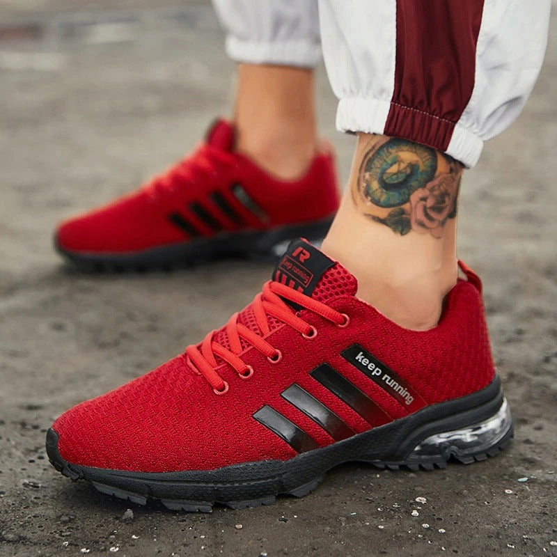 Men's Breathable Sneakers Air Cushion Running Shoes Running Shoes For The Winter