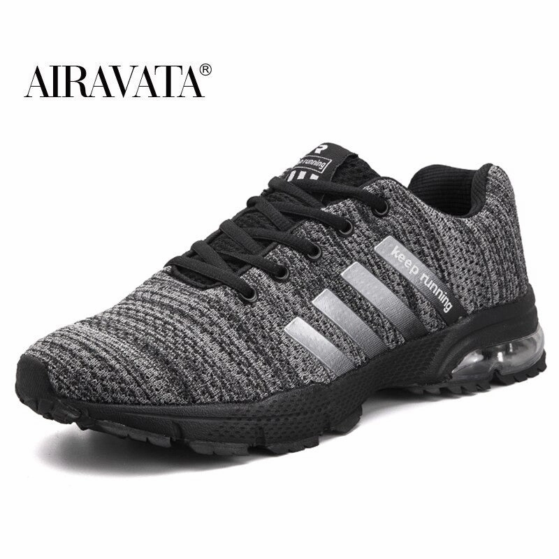 Men's Breathable Sneakers Air Cushion Running Shoes Pronation Running Shoes Uk