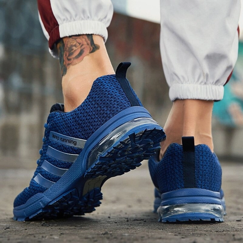Men's Breathable Sneakers Air Cushion Running Shoes