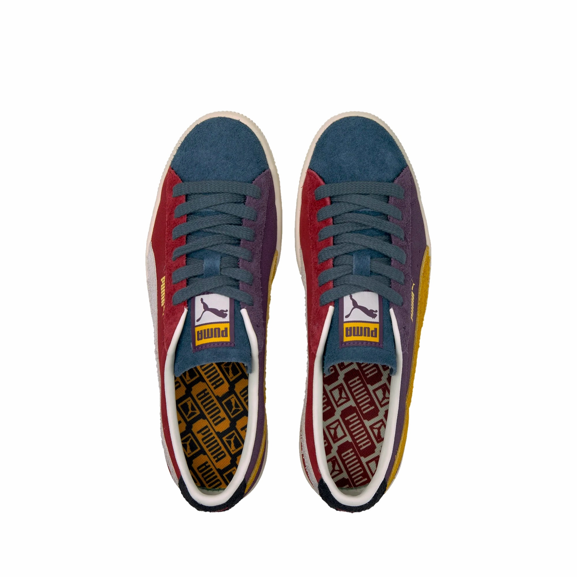 Puma X Lamelo Ball Mb.02 Honeycomb Basketball Shoes Puma Mens Suede VTG WTFormstripe Shoes 'Int Red-Sweet Grape-Int Blue'