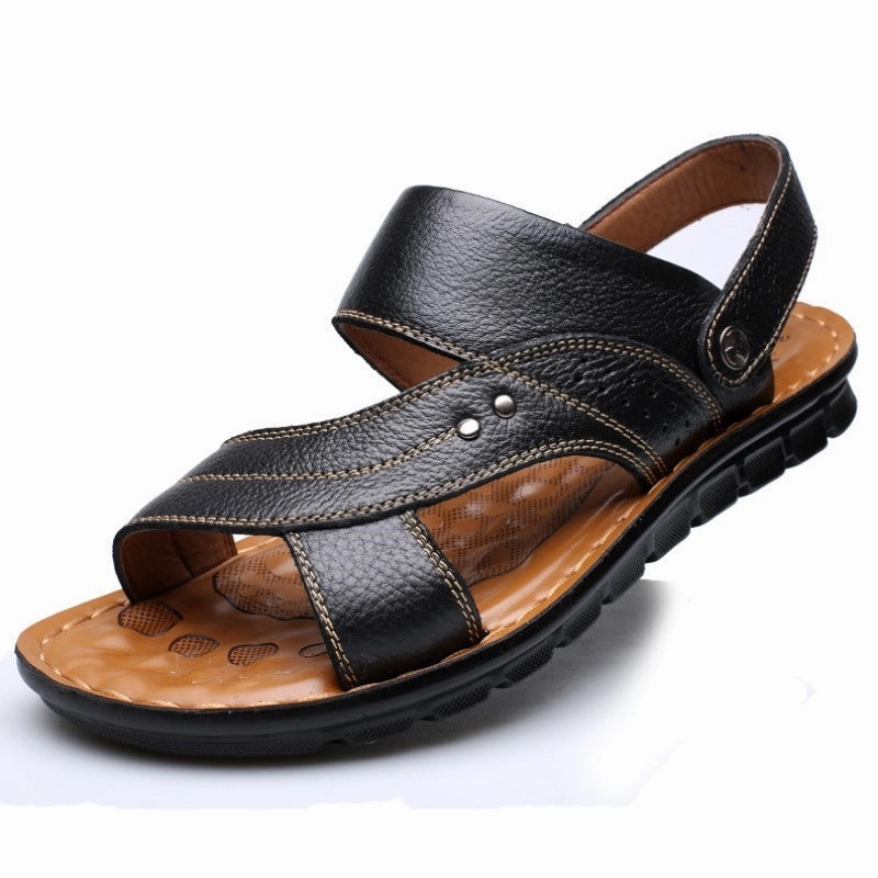 Summer New Men's Oxford Bottom Casual Sandals Sandals With Sock