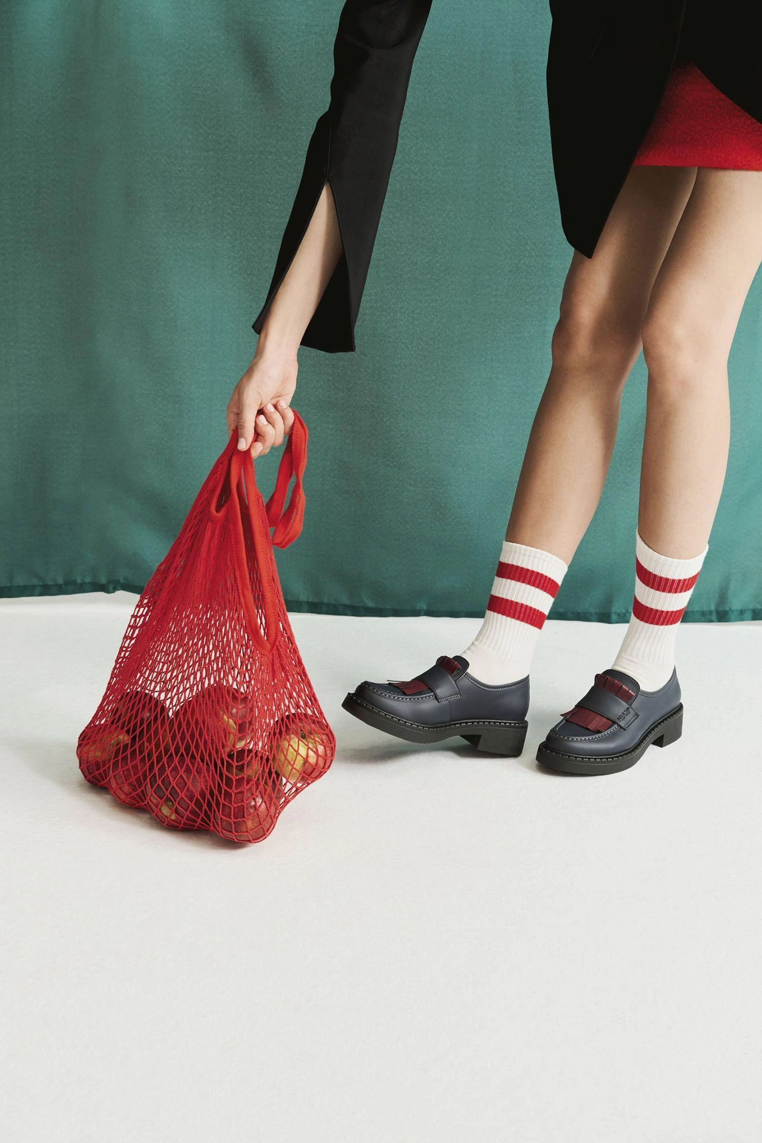 Penny Loafers History Diane Women's 3 in 1 Corn Leather Vegan Loafers | Navy Blue