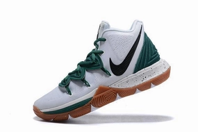 Nike Kyrie 5 White Green Black Men Basketball Shoes Sale Size US 7-12 Asics Soft Sole Shoes