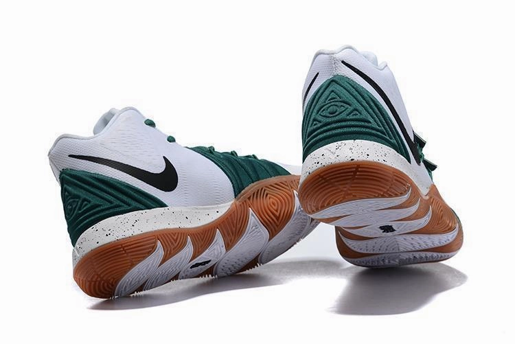 Nike Kyrie 5 White Green Black Men Basketball Shoes Sale Size US 7-12 Asics Gel Cumulus 18 G Tx Running Shoe