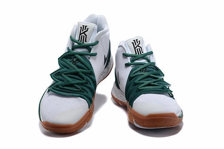 Nike Kyrie 5 White Green Black Men Basketball Shoes Sale Size US 7-12 Asics Gel-resolution 8 Tennis Shoes