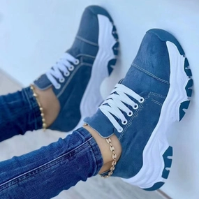 Max 90 Casual Shoes Platform Sport Flats Shoes Lace-up Sneaker Outdoor Walking Casual Shoes Women