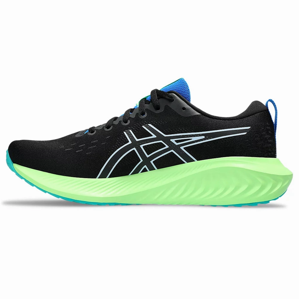 Carbon Plate Running Shoes Asics ASICS GEL-EXCITE 10 (M) - (BLACK/LIGHT BLUE) RUNNING SHOES