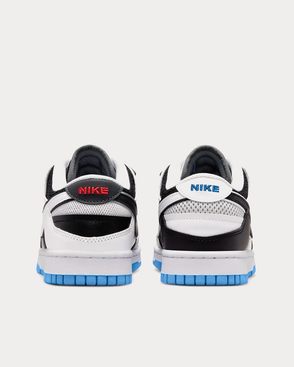 Asics 19 Running Shoes Dunk Low Scrap Premium Black / Neutral Grey / University Blue / White Low Top Sneakers