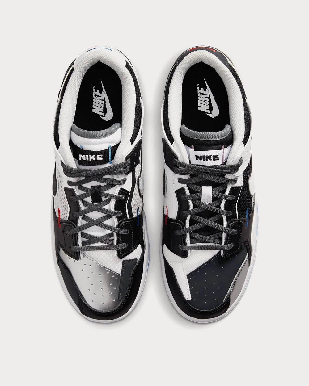 Dunk Low Scrap Premium Black / Neutral Grey / University Blue / White Low Top Sneakers Asics Dance Fitness Shoes